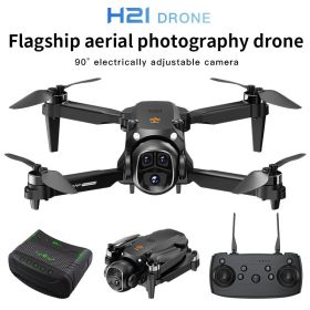 H21 Drone Optical Flow Constant Height Hover (Option: BLACK)
